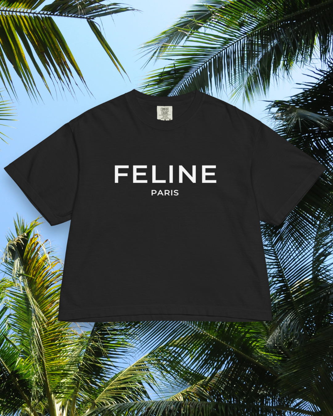 Feline Paris Tee | Kitn
