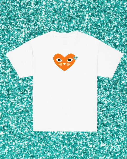 Showgirl Kitten Heart Tee Sparkle