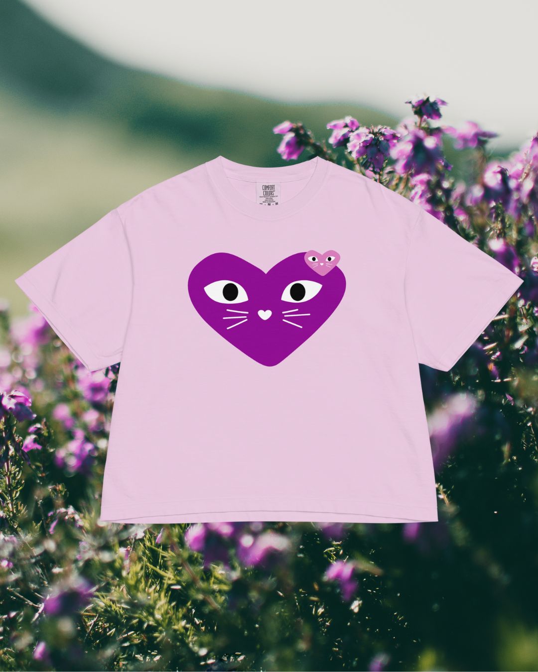 Punk Pink Demon Hunters Style Kitten Tee