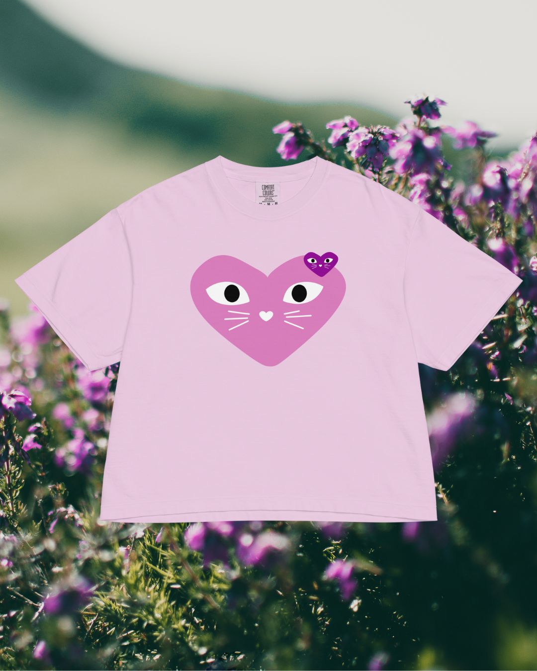 Punk Pink Demon Hunters Style Kitten Tee